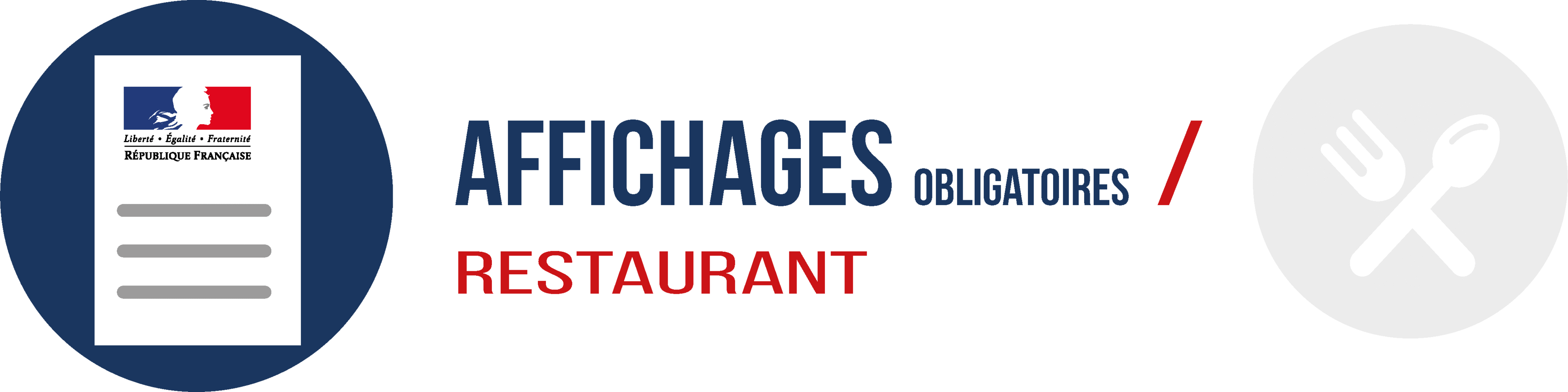 Affichages Obligatoires pour les Restaurants