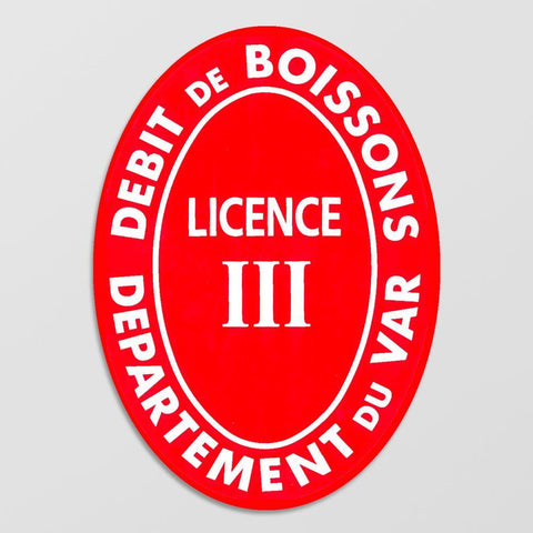 Panneau de Licence 3 / Var (83) Licence III (Var) MCA Group 