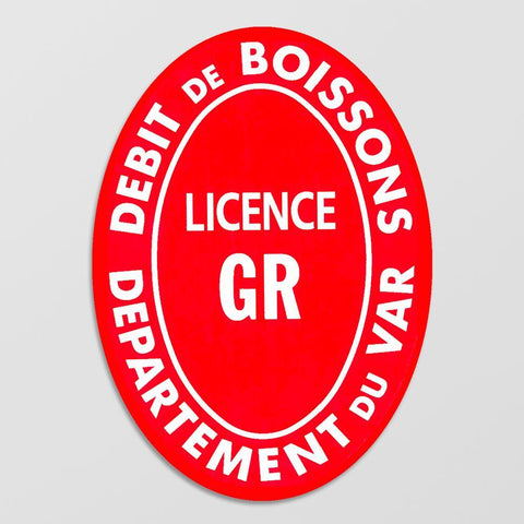 Panneau de Licence GR (Grande Restauration) / Var (83) Licence Grande Restauration (Var) MCA Group 