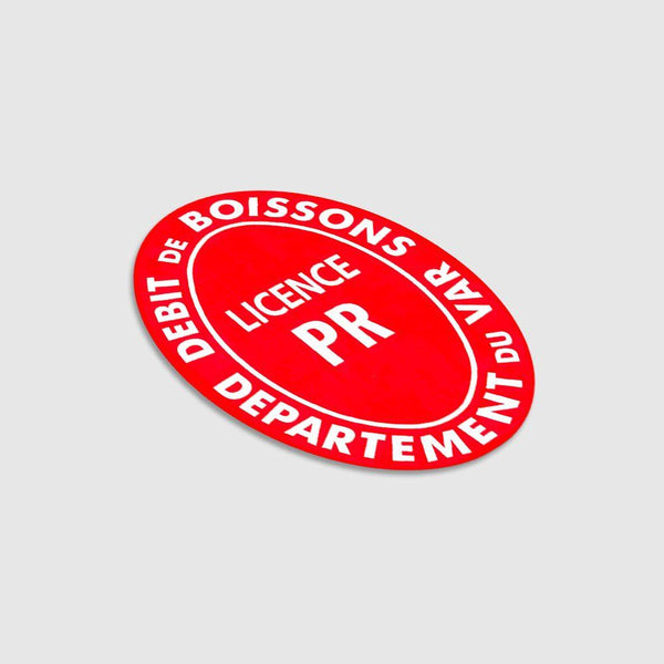 Panneau de Licence PR (Petite Restauration) / Var (83) Licence Petite Restauration (Var) MCA Group