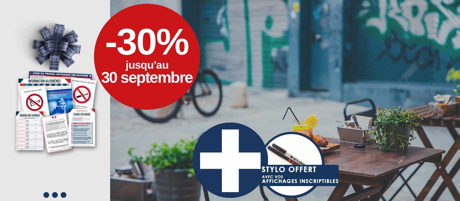 PACKS D'AFFICHAGES : -30%