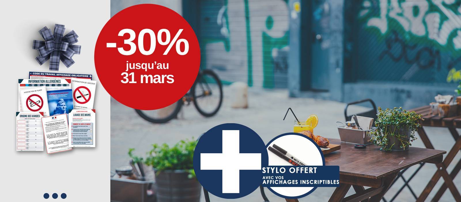 PACKS D'AFFICHAGES : -30%