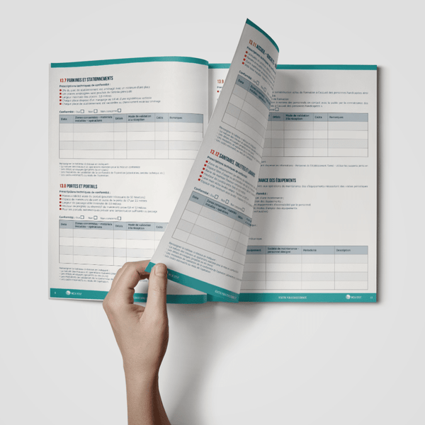 Registre Public d'Accessibilité Obligatoire / ERP (Etablissement Recevant du Public) MCA Group 