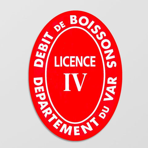 Panneau de Licence 4 / Var (83) Licence IV (Var) MCA Group 