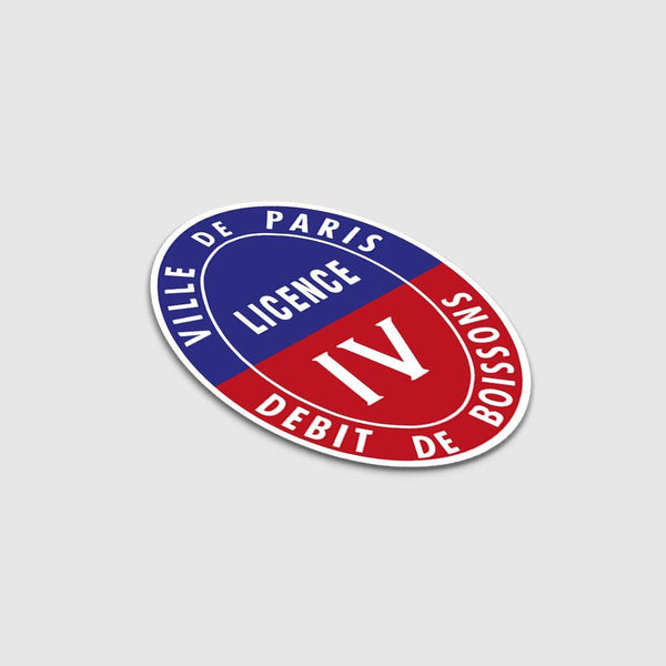 Panneau de Licence 4 / Paris (75) Licence IV (Paris) MCA Group 