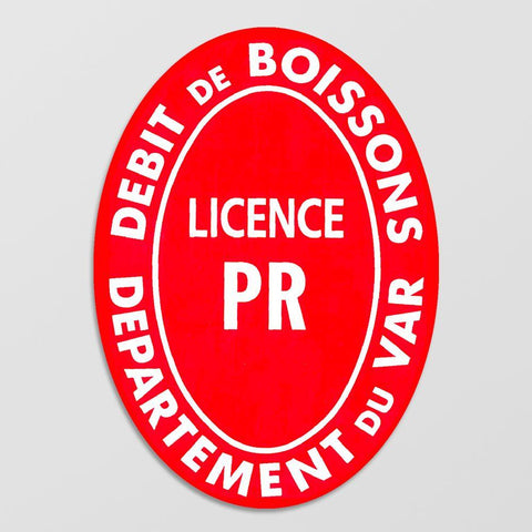 Panneau de Licence PR (Petite Restauration) / Var (83) Licence Petite Restauration (Var) MCA Group 