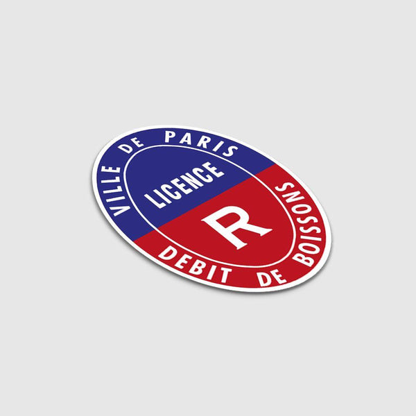 Panneau de Licence R (Restauration) / Paris (75) Licence Restauration (Paris) MCA Group 